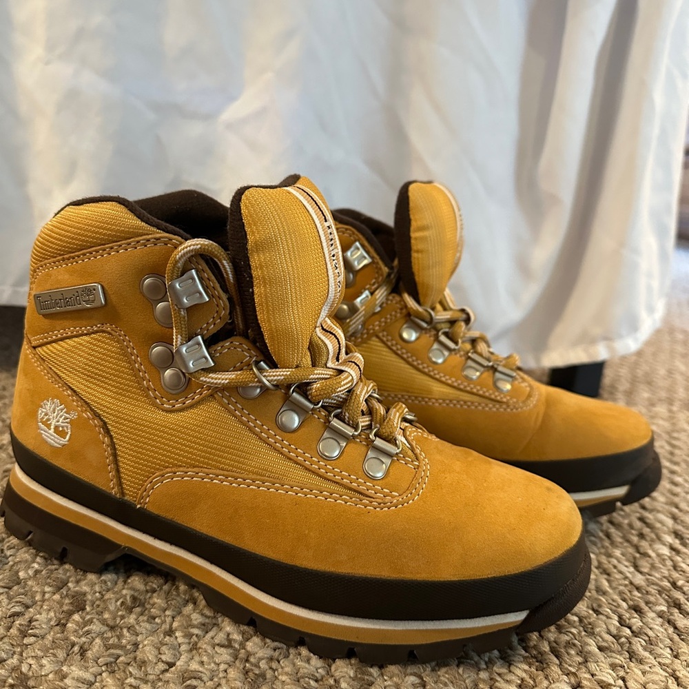 Timberland Tan Hiking Boots